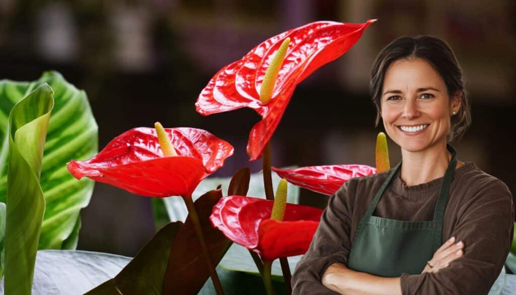 Il segreto dell'Anthurium rosso fuoco: il metodo naturale che intensifica il colore
